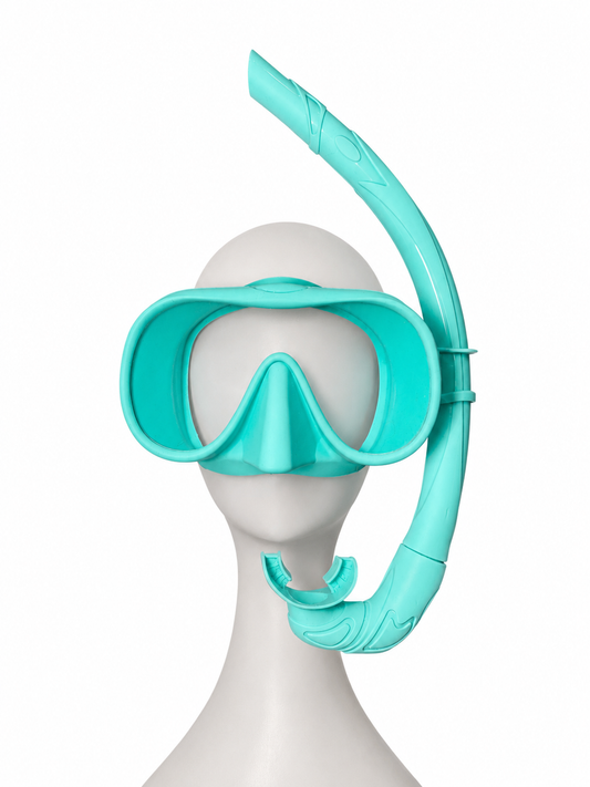 Viare Snorkel Set - Lagoon Teal