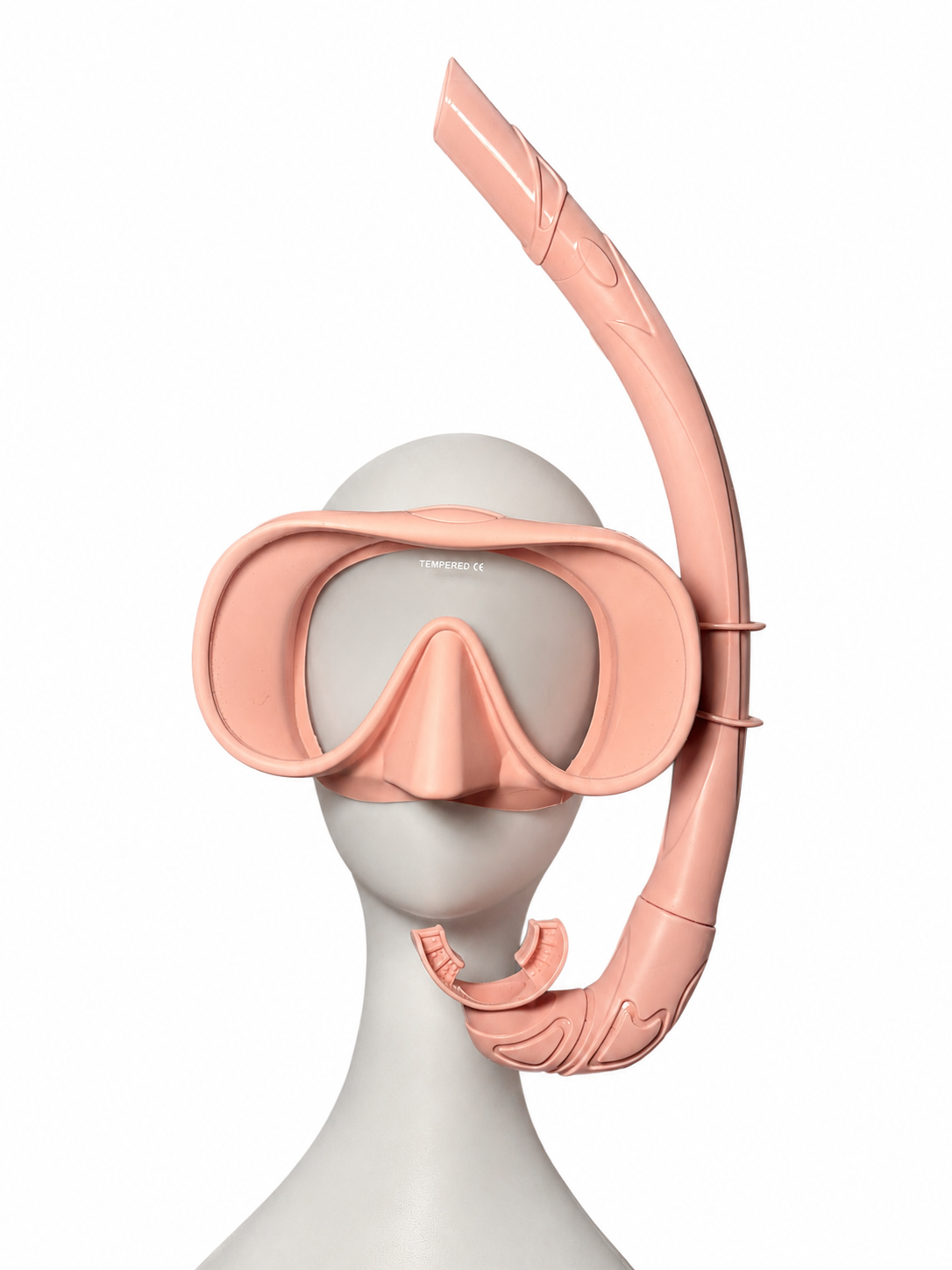 Viare Snorkel Set - Seashell Pink