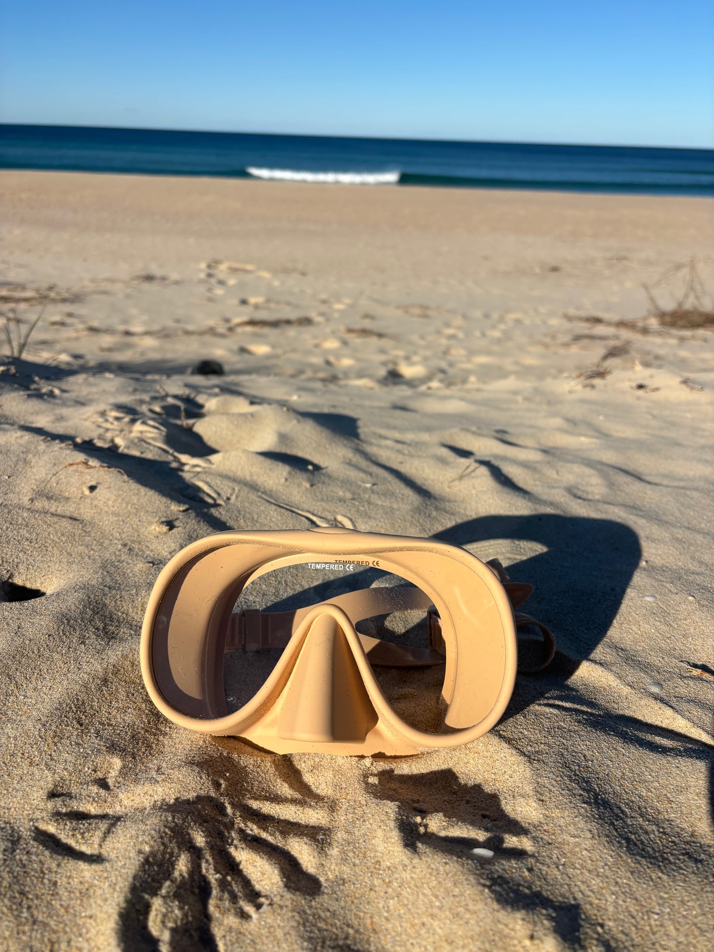 Viare Snorkel Set - Sandy Beige